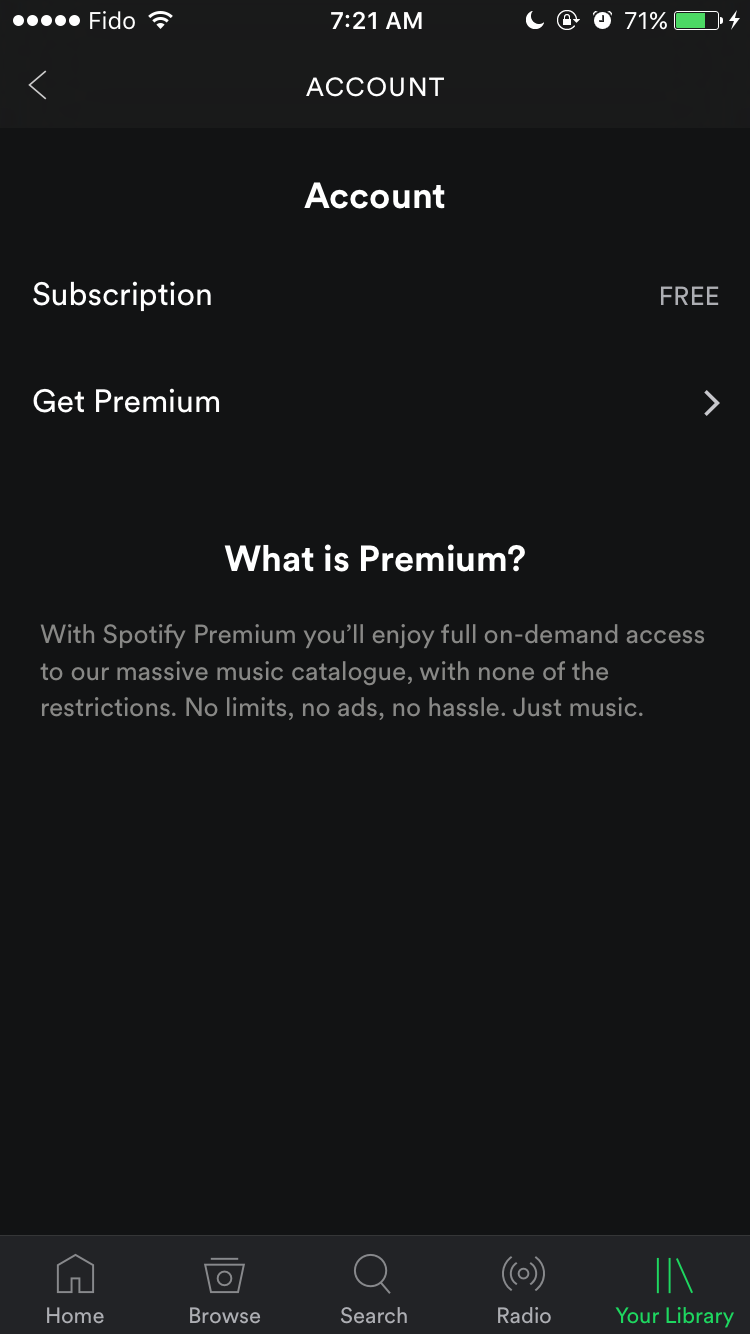 2 ways to activate Spotify Premium - Page 6 - Fido