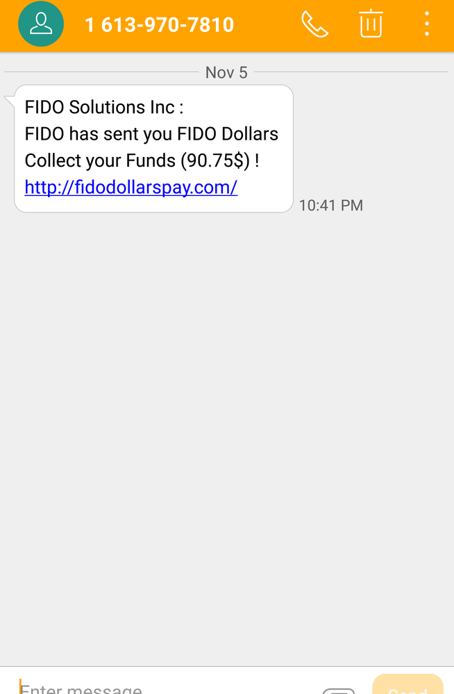 I received this Message. SCAM