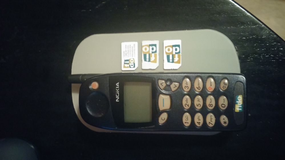 22 years ago Archive Fido's first phone
