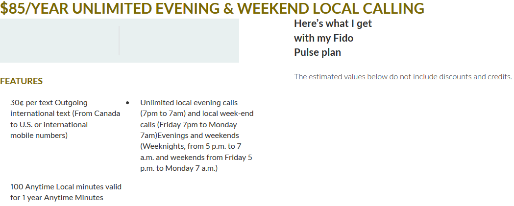 Fido plans clearance black friday 2018