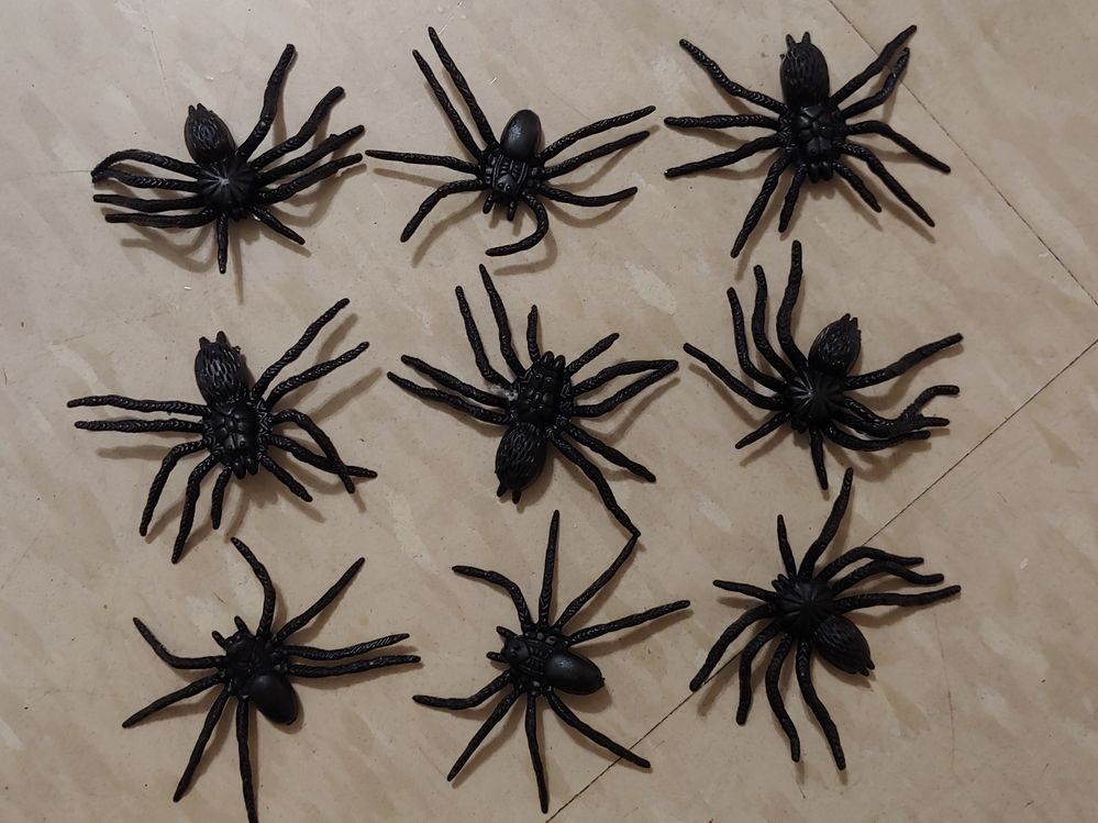 9 little spiders looking for a new LG G8!!!